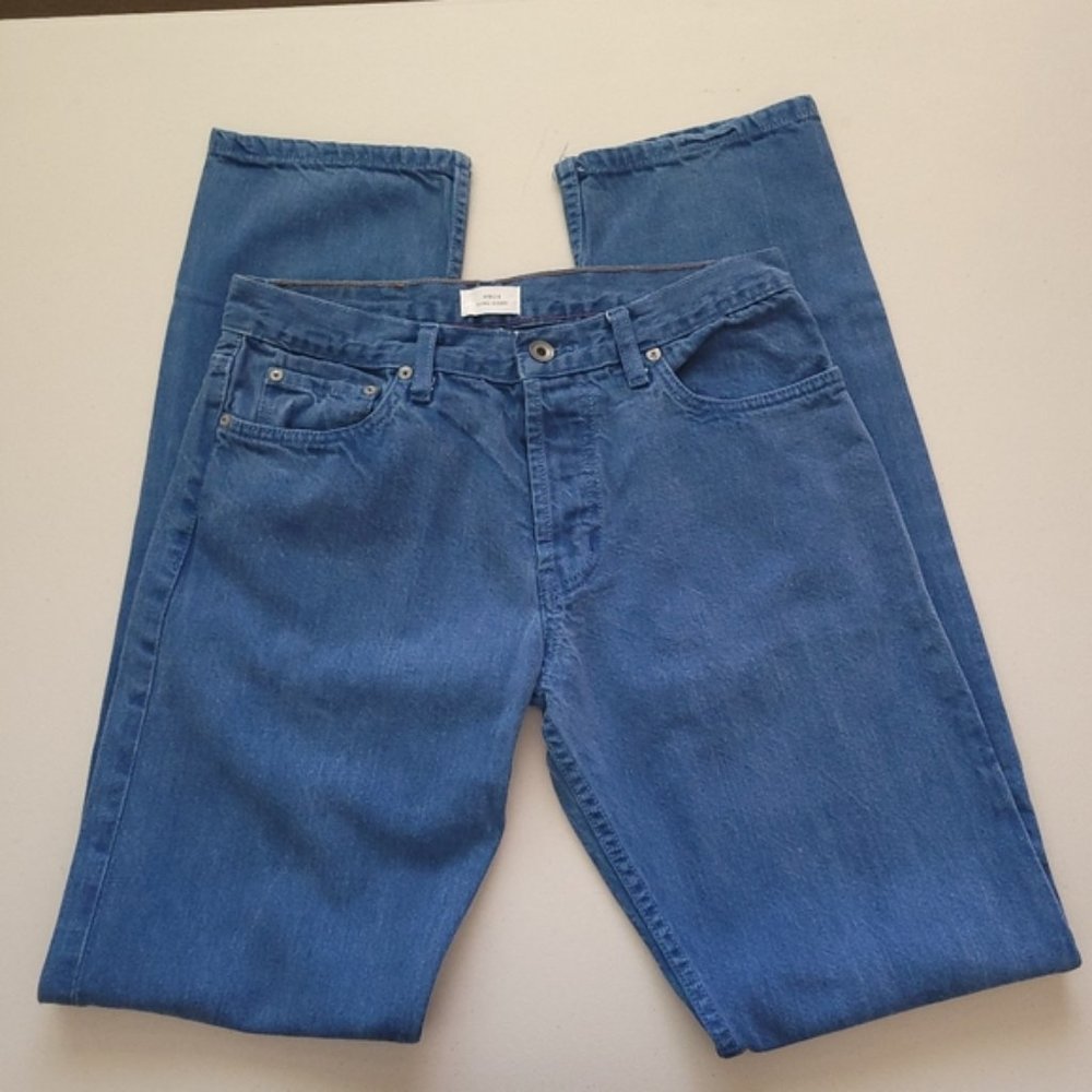 High Rise Slim fit denim jean from Apolis Global citizens